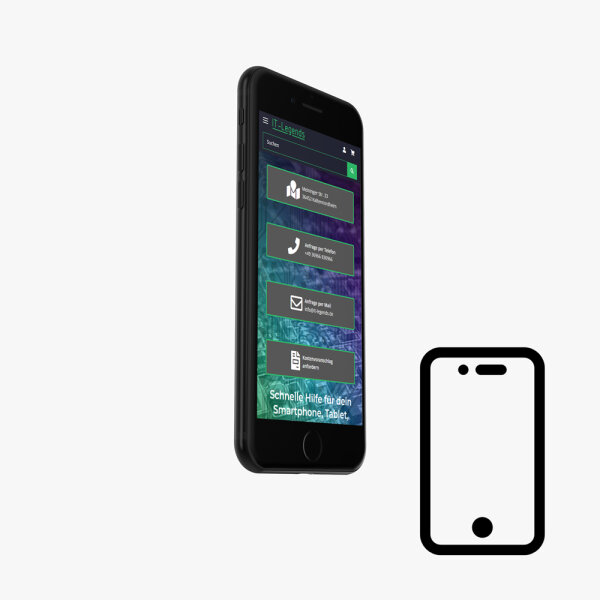 Reparatur / Austausch iPhone 7 Display-Einheit (Frontglas, Touch-Screen, LCD-Display) mit Nachbauteilen